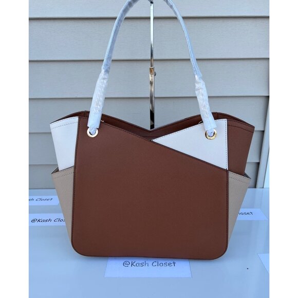 Michael Kors shoulder bag tote xchain bag jet set bag camel multi - Picture 4 of 10